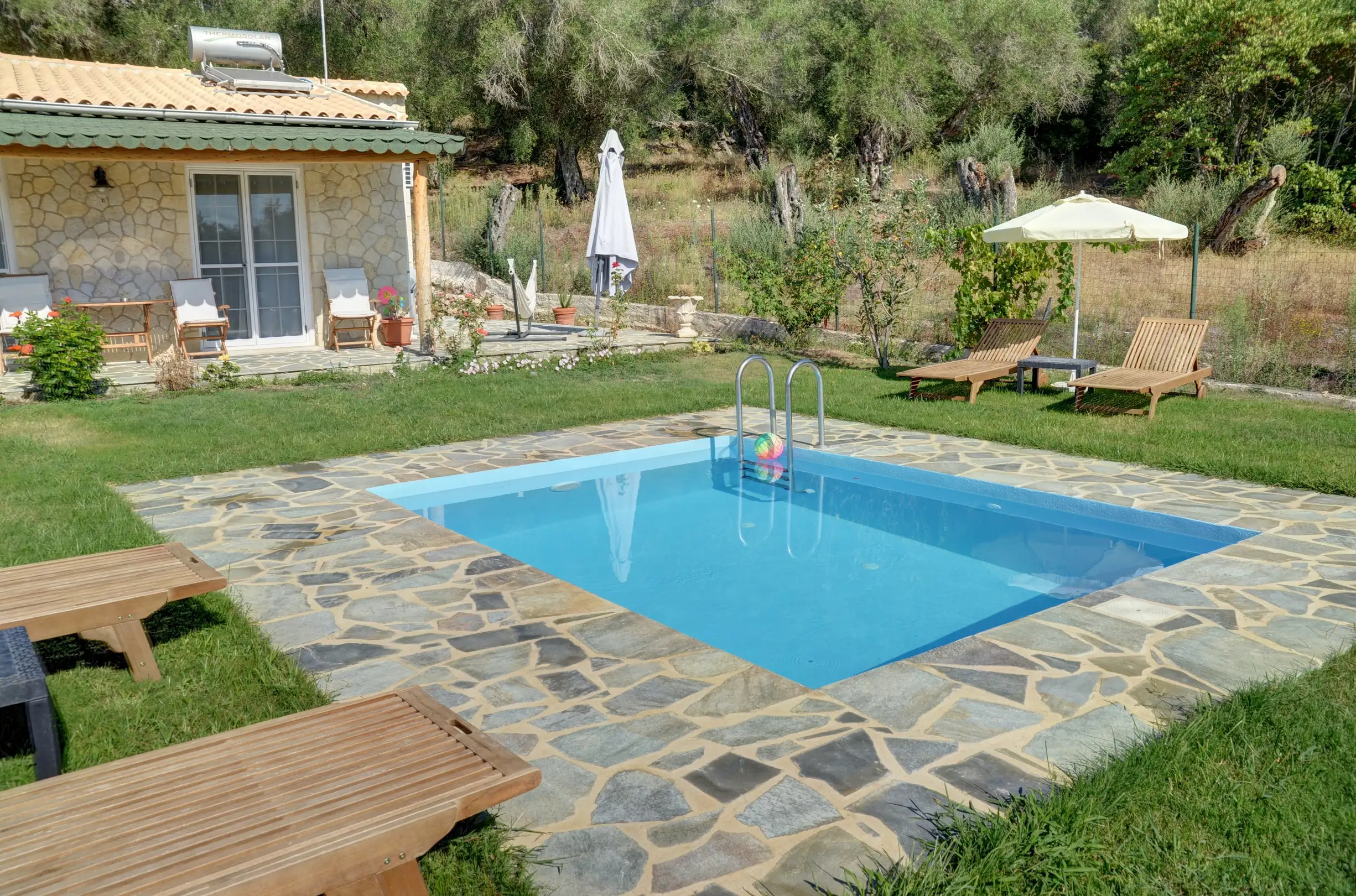 Villa Saint Spyridon in Gardelades. Privacy and Luxury, combined.